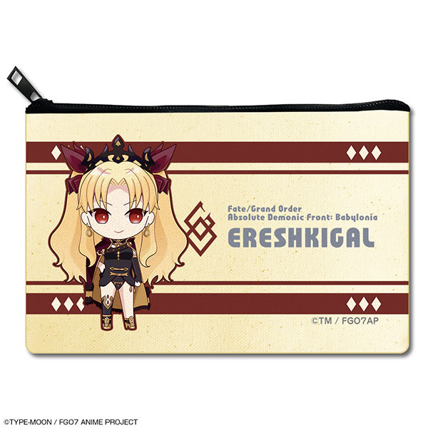 Fate Grand Order 絶対魔獣戦線バビロニア フラットポーチ Ver 3 エレシュキガル ライセンスエージェント 在庫切れ