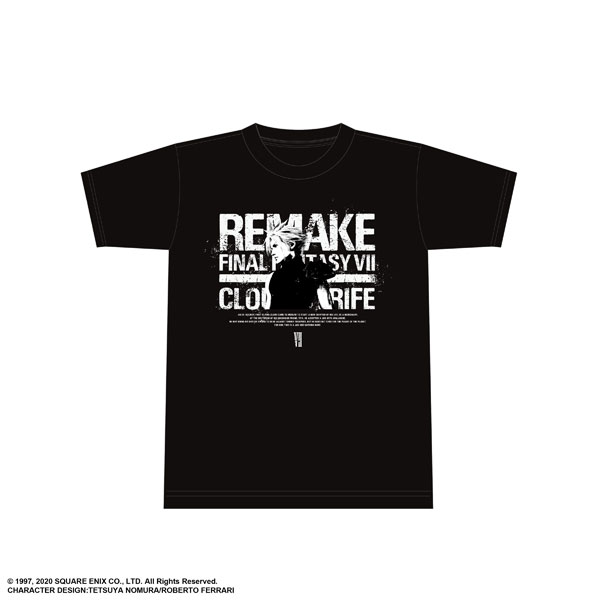 ファイナルファンタジーVII リメイク Tシャツ クラウド・ストライフ Lサイズ[スクウェア・エニックス]《在庫切れ》