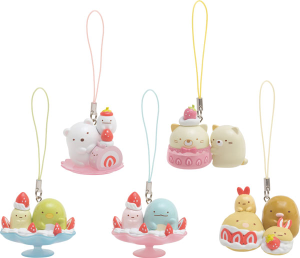 AY44601 すみっコぐらし 喫茶すみっコでいちごフェア マスコット