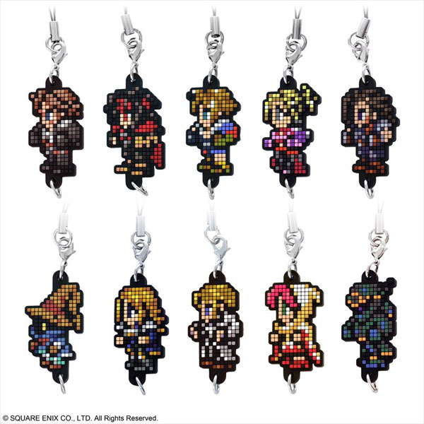 ファイナルファンタジー ドットラバーストラップ vol.3　10個入りBOX[スクウェア・エニックス]《在庫切れ》