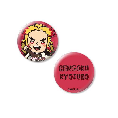 中古】(本体A/箱B)鬼滅の刃 缶バッジセット 08.煉獄杏寿郎[empty