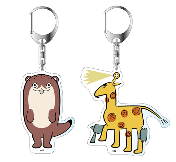 ボクカワウソ＆キリン改二 アクリルキーホルダーセット[ホビージャパン