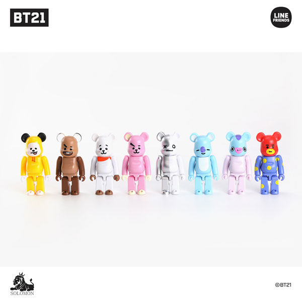 BT21 BE@RBRICK ベアブリック 10個入り