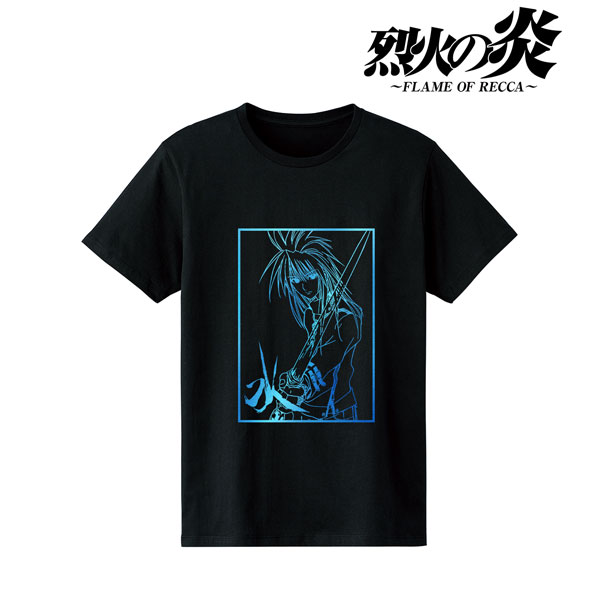 烈火の炎 水鏡凍季也 箔プリントTシャツ メンズ M[アルマビアンカ]《在庫切れ》