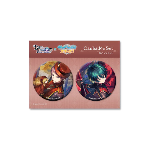 あんスタ ラスピリ 缶バッジ Valkyrie 2点セット ラストピリオド×あんさんぶるスターズ！ 缶バッジセット04：Valkyrie