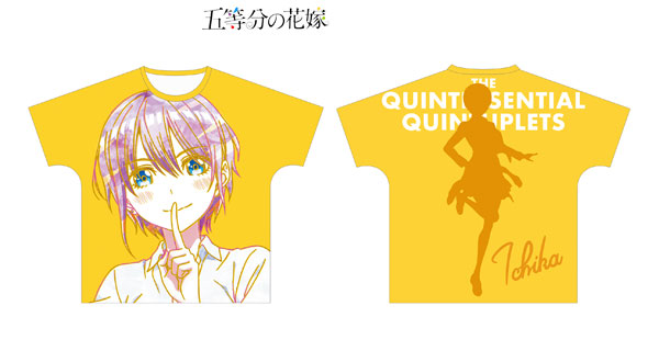 五等分の花嫁 一花 Ani-Art フルグラフィックTシャツ ユニセックス S[アルマビアンカ]《在庫切れ》