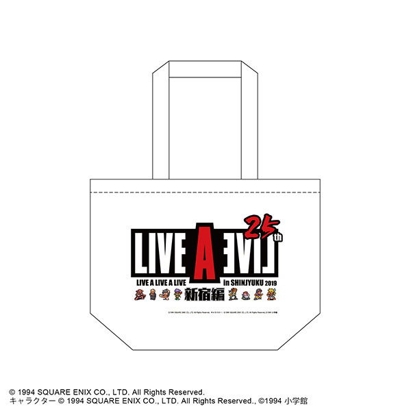 LIVE A LIVE A LIVE 2019 新宿編 ～25th Anniversary～ トートバッグ[スクウェア・エニックス]《在庫切れ》