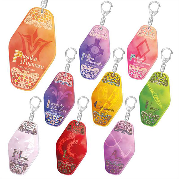 Fate/Grand Order -絶対魔獣戦線バビロニア- トレーディングモーテルキーホルダー 9個入りBOX[キャラバン]《在庫切れ》