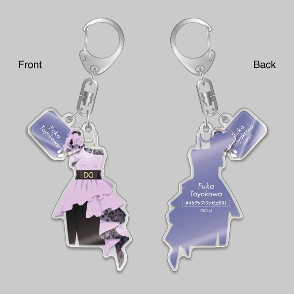 アイドルマスター ミリオンライブ！ 衣装アクリルキーホルダー 豊川風花 メイクアップ・ファビュラス！[Gift]《在庫切れ》