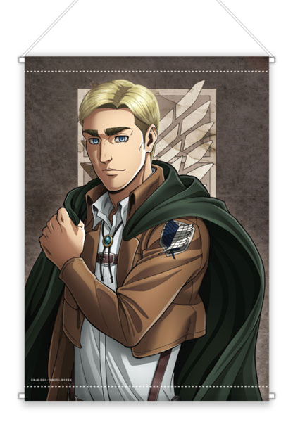 進撃の巨人 描き下ろしB2タペストリー エルヴィン[TBSグロウ