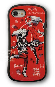 ペルソナ5×サンリオ iPhone 8/7/6s/6 対応 ハイブリッドガラスケース