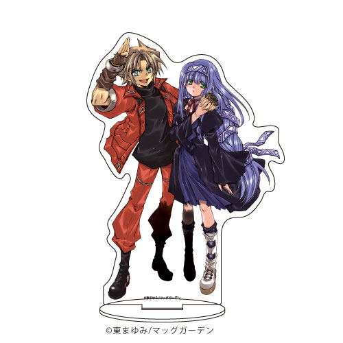 キャラアクリルフィギュア「エレメンタル ジェレイド」01/クー＆レン