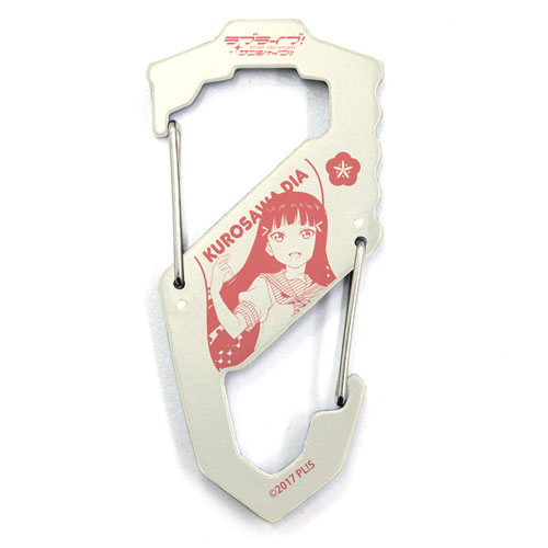 ラブライブ！サンシャイン！！ 黒澤ダイヤ カラビナS型/WHITE[コスパ]《在庫切れ》