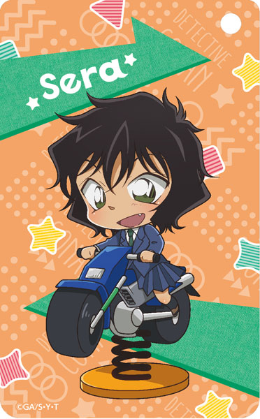 名探偵コナン デフォルメクリアパスケース(のりもの) 世良[読売テレビエンタープライズ]《在庫切れ》