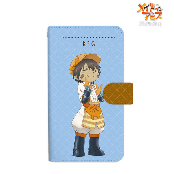 劇場版メイドインアビス 深き魂の黎明 描き下ろしイラスト 兎座ナナチ レグ 手帳型スマホケース vol.3(対象機種/M)[アルマビアンカ]《在庫切れ》