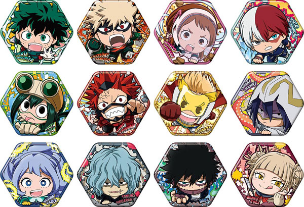 僕のヒーローアカデミア ハニー缶バッジコレクション2　12個入りBOX[エンスカイ]《在庫切れ》