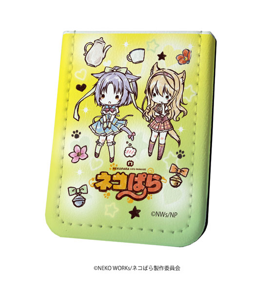 レザーフセンブック「ネコぱら」03/メイプル＆シナモン(グラフアート