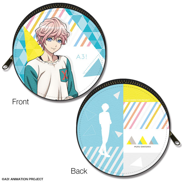 アニメ『A3！』 まるっとレザーケース 夏組 デザイン03(向坂椋)[ライセンスエージェント]《在庫切れ》
