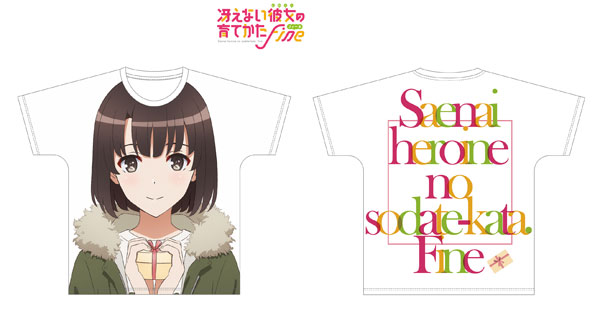 冴えない彼女の育てかた Fine 加藤恵 フルグラフィックTシャツ Lサイズ