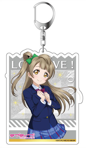 ラブライブ 南ことり　デカキーホルダー　スクエア缶バッジ　デカストラップ ラブライブ！スクールアイドルフェスティバルALL STARS デカ