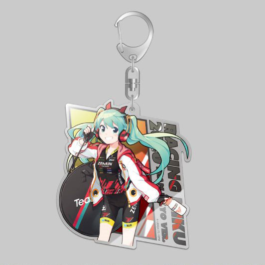 初音ミク アクリルキーホルダー レーシングミク2020 ギフト LEN