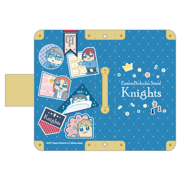 『あんさんぶくぶスターズ！』手帳型スマートフォンケース Knights