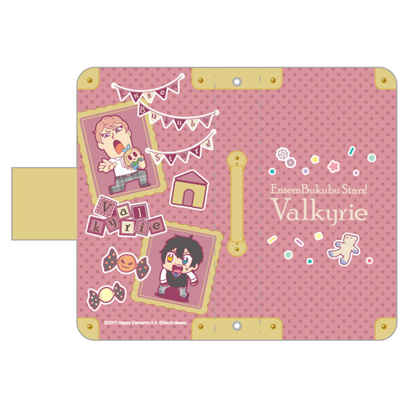 『あんさんぶくぶスターズ！』手帳型スマートフォンケース Valkyrie[amie]《在庫切れ》