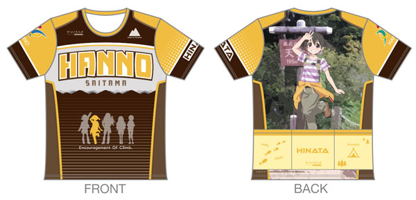 ヤマノススメ サードシーズン ツーリングTシャツ 倉上ひなたVer. (L)[AURORA]《在庫切れ》