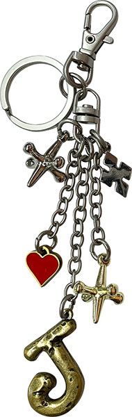 ハーレイ・クインの華麗なる覚醒 BIRDS OF PREY/ ハーレイ・クイン ネックレス風キーホルダー[イン・ロック]《在庫切れ》