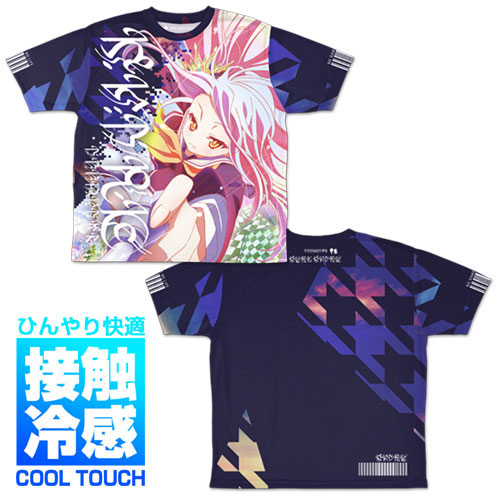 ノーゲーム・ノーライフ 「白」 冷感フルグラフィックTシャツ/XL[コスパ]《在庫切れ》