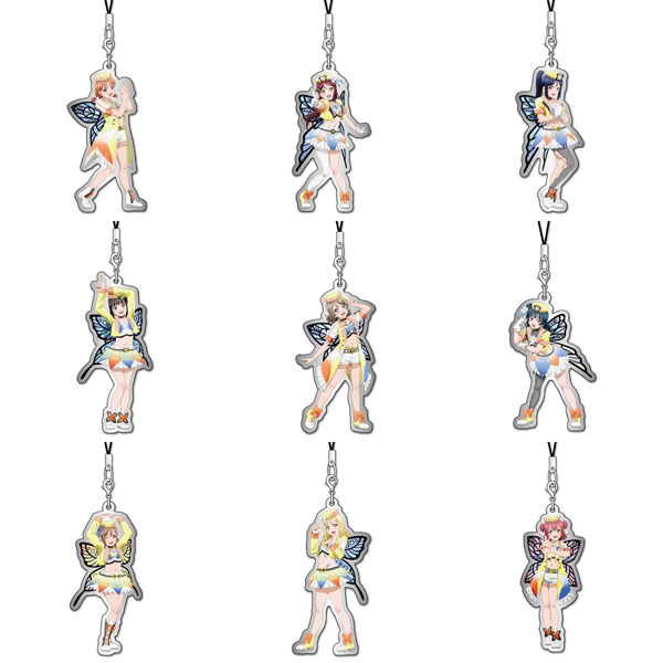 ラブライブ！サンシャイン！！ メタルチャームストラップ 未体験HORIZON Ver. 9個入りBOX[ジーベック]《在庫切れ》