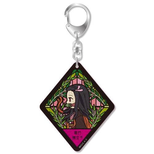VETCOLO 鬼滅の刃 グリッターアクリルキーホルダー 02.竈門禰豆子