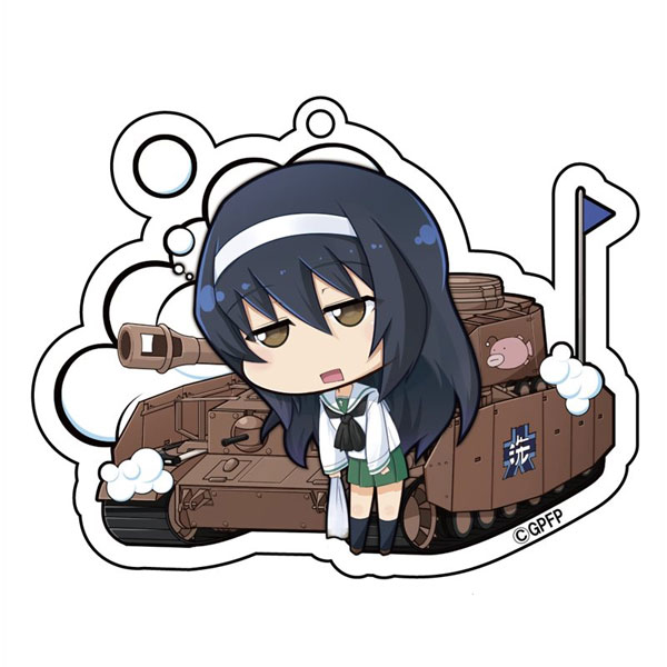 ガールズ パンツァー 最終章 アクリルキーホルダー 冷泉麻子 Y Line 在庫切れ