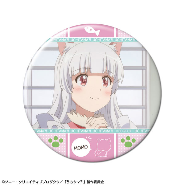 うちタマ？！ ～うちのタマ知りませんか？～ 缶バッジ デザイン04(花咲モモ)[ライセンスエージェント]《在庫切れ》