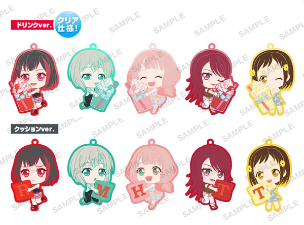 バンドリ！ ガールズバンドパーティ！ むぎゅっとラバーストラップ vol.3 Afterglow 10個入りBOX[ブシロードクリエイティブ]《在庫切れ》