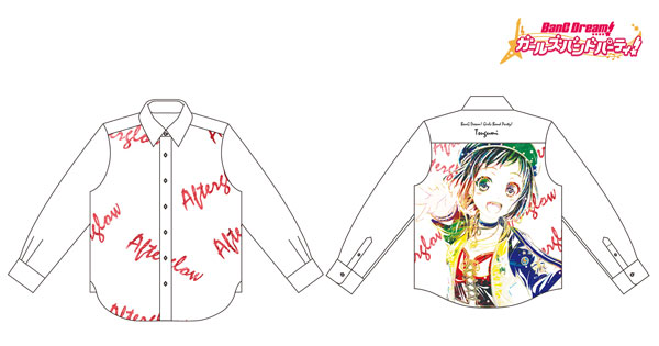 BanG Dream！ ガールズバンドパーティ！ 羽沢つぐみ Ani-Art フルグラフィックカジュアルシャツ ユニセックス XL[アルマビアンカ]《在庫切れ》