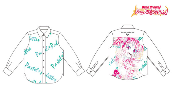 BanG Dream！ ガールズバンドパーティ！ 丸山彩 Ani-Art フルグラフィックカジュアルシャツ ユニセックス S[アルマビアンカ]《在庫切れ》