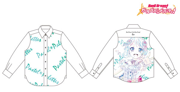 BanG Dream！ ガールズバンドパーティ！ 若宮イヴ Ani-Art フルグラフィックカジュアルシャツ ユニセックス XL[アルマビアンカ]《在庫切れ》