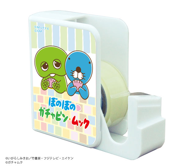 キャラテープカッター「ぼのぼの×ガチャピン・ムック」01/ぼのぼの＆ガチャピン[A3]《在庫切れ》