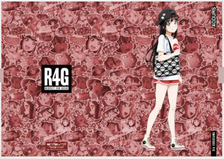 ラブライブ！サンシャイン！！ Aqours×R4G クリアファイル 黒澤ダイヤ（再販）[R4G]《在庫切れ》