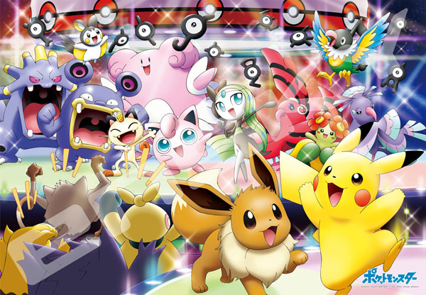 ジグソーパズル ポケットモンスター ポケモンわくわくコンサート♪ 1000ピース(1000T-150)[エンスカイ]《在庫切れ》