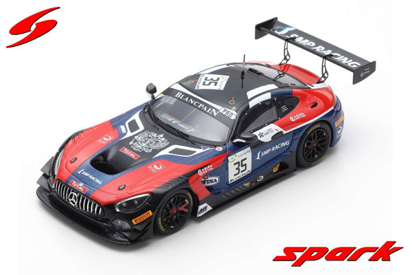 1/43 メルセデス-AMG GT3 No.35 SMP Racing by AKKA ASP 24H SPA