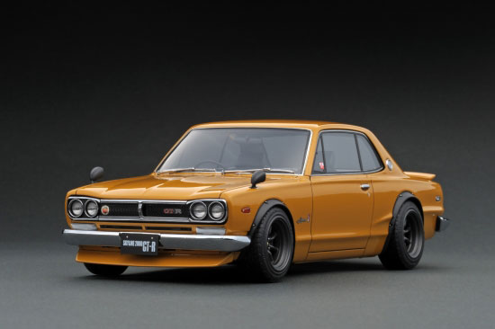 ミニカー 1/18 Nissan Skyline GT-R KPGC10 Brown ミニカー 1/18 Nissan Skyline GT-R KPGC10 Brown ミニカー 1/18