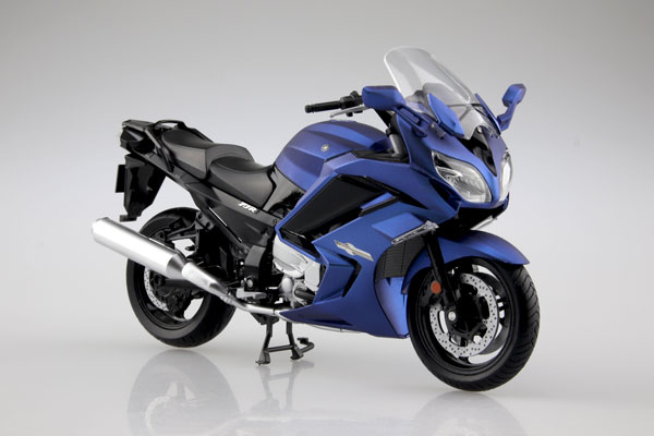 1/12 完成品バイク YAMAHA FJR1300A マッドダークパープリッシュブルーメタリック1