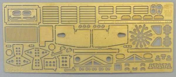 1/72 MAZ-543 エッチングパーツ (モデルコレクト用)[アクセサリーズ・グレートブリテン]《在庫切れ》