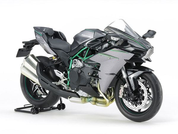 【中古】(本体A-/箱B)1/12 カワサキ Ninja H2 CARBON プラモデル[タミヤ]《発売済・在庫品》