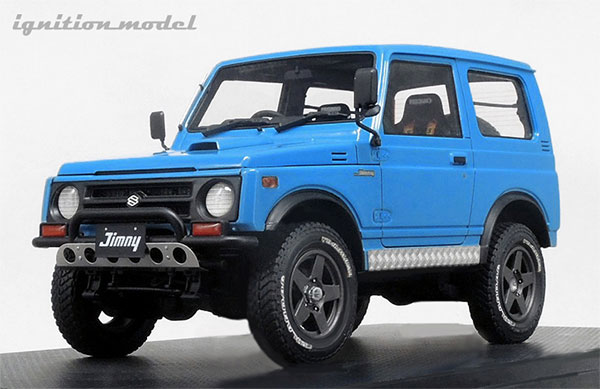 1/18 SUZUKI Jimny (JA11) Lift Up Blue[イグニッションモデル]【送料無料】《在庫切れ》