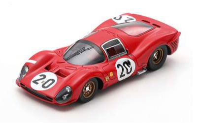 特価 Western Models (1/43) フェラーリ 330TR 1/43 Ferrari 330 P3 No.20 24H Le Mans 1966 L. Scarfiotti - M