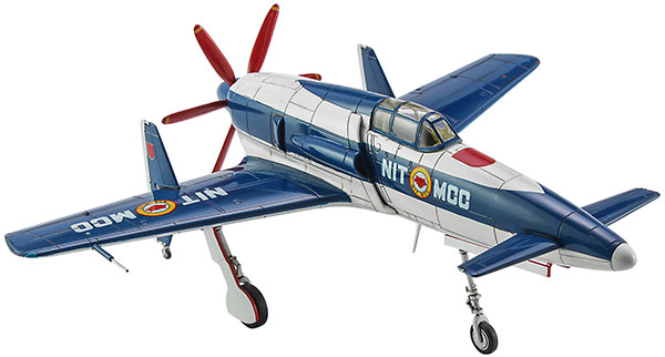 1/72 「ああっ女神さまっ」九州 J7W1 十八試 局地戦闘機 震電