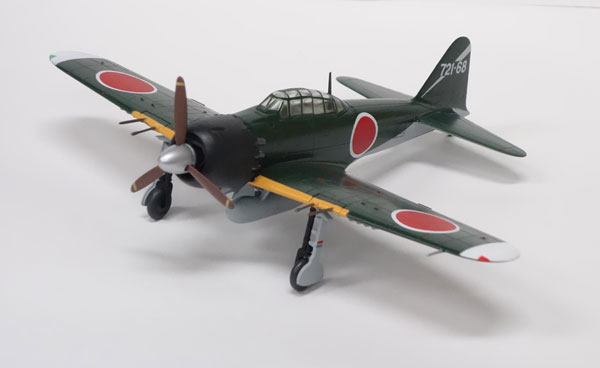 Amazon | 童友社 1/72 零戦五二丙型 第721海軍航空隊 塗装済み